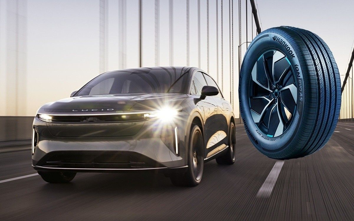 Hankook iON evo AS SUV je originalna oprema za električni Lucid Gravity