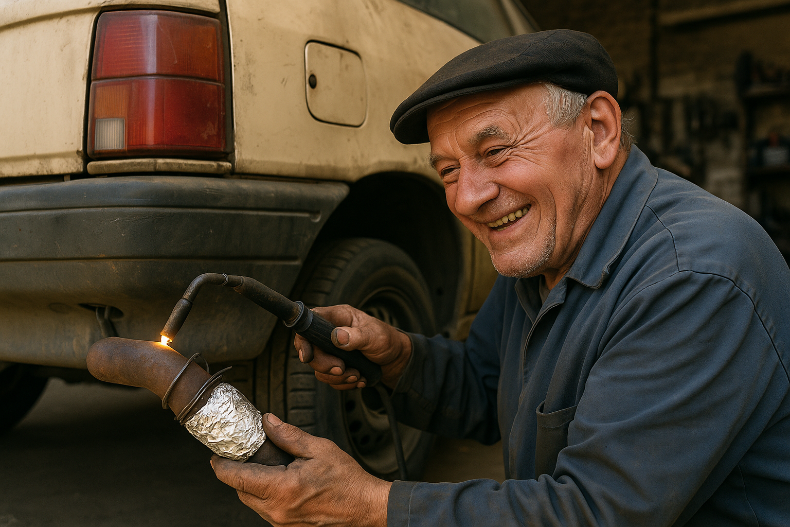 Stari dobri Fiat Punto, žica, folija i avantura na raskrnici