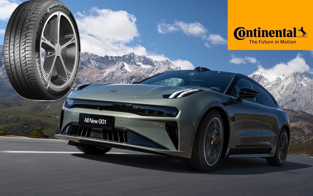 Continental PremiumContact 6 prva ugradnja na premium e-limuzinu Zeekr 001