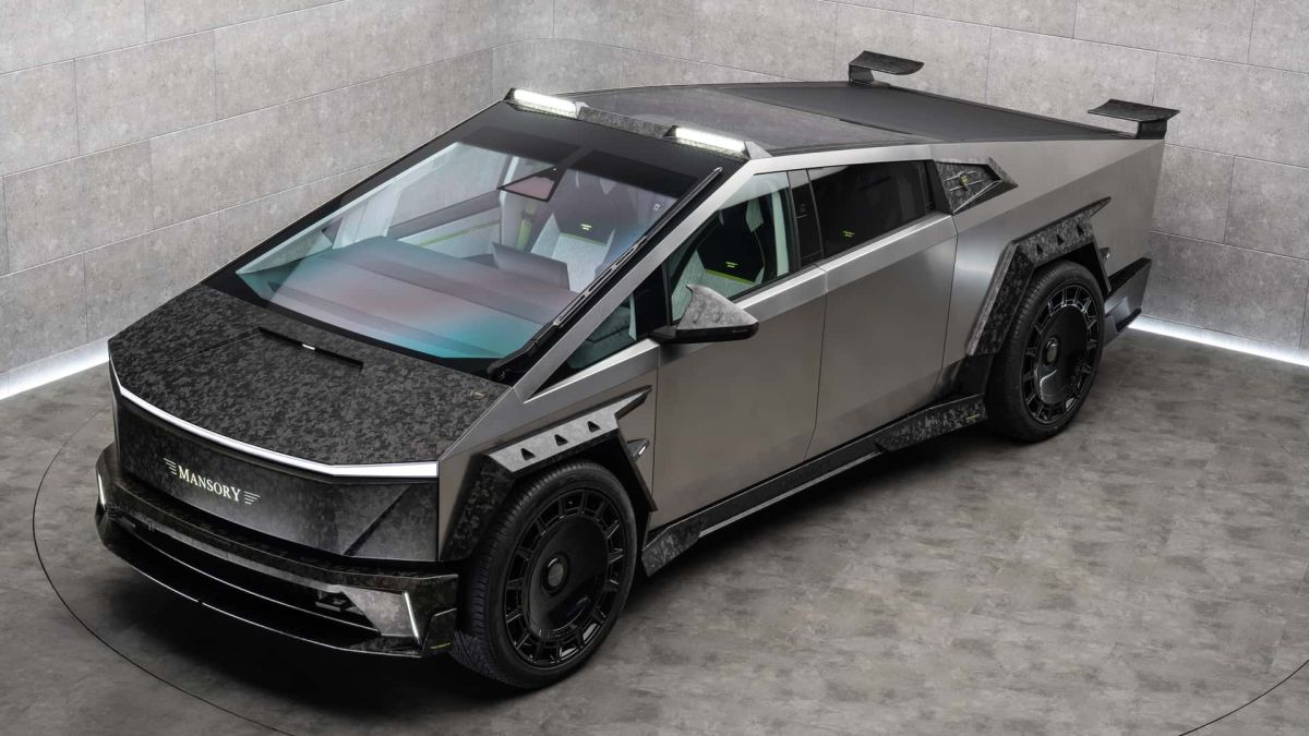 Mansoryjev Tesla Cybertruck je oličenje kiča